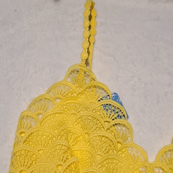 ☀️NWT FREE PEOPLE Sunrise to Sunset Bra In Sunny Day - Picture 6 of 9